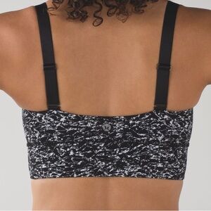 lululemon athletica Black and White Sports Bra